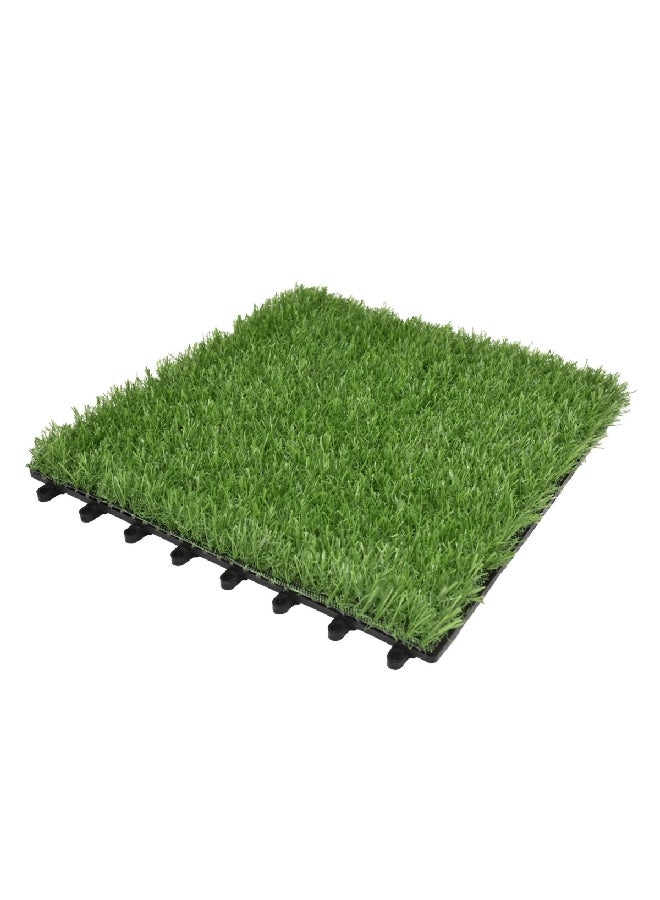 سيرين عشب صناعي متين ويبدو واقعيًا، خالٍ من الصيانة، باللون الأخضر وبارتفاع 20 ملم METIS-20-PAD - Image 2